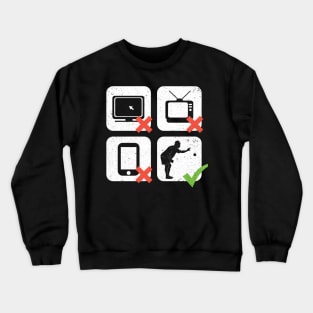 Funny Boccia Petanque Bocce Boule Player Gift Crewneck Sweatshirt